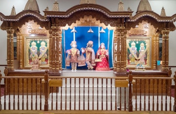 Leicester Temple (ISSO) Murti Darshan