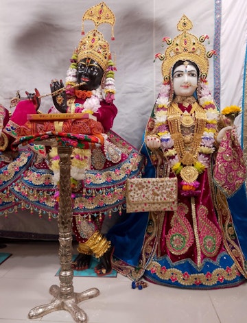 Leicester Temple (ISSO) Murti Darshan