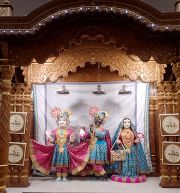 Leicester Temple (ISSO) Murti Darshan