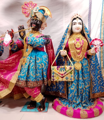 Leicester Temple (ISSO) Murti Darshan