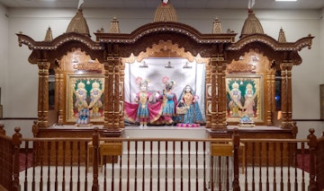 Leicester Temple (ISSO) Murti Darshan