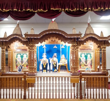 Leicester Temple (ISSO) Murti Darshan