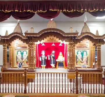 Leicester Temple (ISSO) Murti Darshan