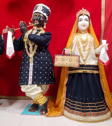 Leicester Temple (ISSO) Murti Darshan