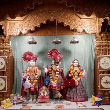 Leicester Temple (ISSO) Murti Darshan