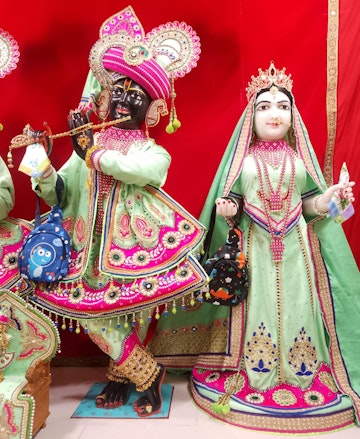 Leicester Temple (ISSO) Murti Darshan