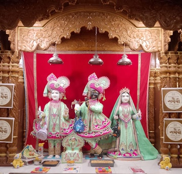 Leicester Temple (ISSO) Murti Darshan