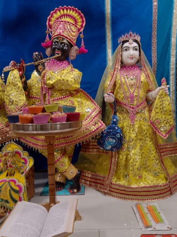 Leicester Temple (ISSO) Murti Darshan