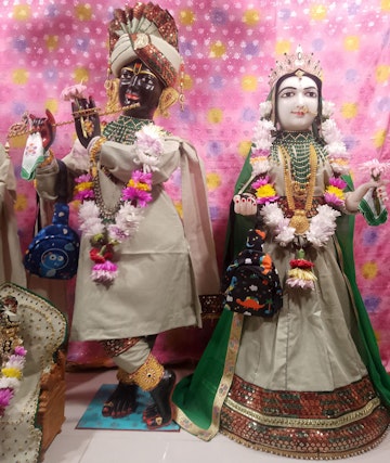 Leicester Temple (ISSO) Murti Darshan