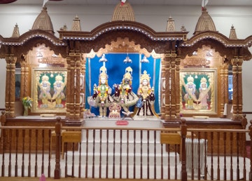 Leicester Temple (ISSO) Murti Darshan