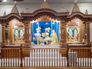 Leicester Temple (ISSO) Murti Darshan