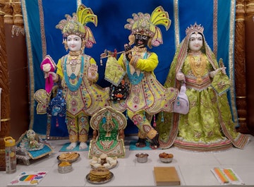 Leicester Temple (ISSO) Murti Darshan