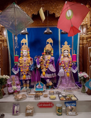 Leicester Temple (ISSO) Murti Darshan
