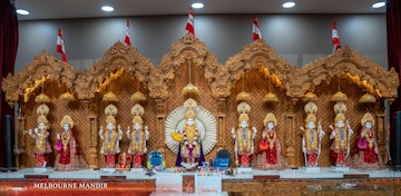 Melbourne Temple  (ISSO) Murti Darshan