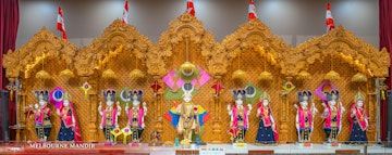 Melbourne Temple  (ISSO) Murti Darshan