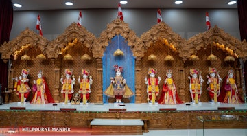 Melbourne Temple  (ISSO) Murti Darshan
