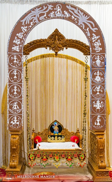 Melbourne Temple  (ISSO) Murti Darshan