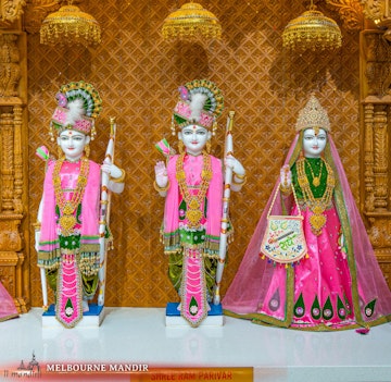 Melbourne Temple  (ISSO) Murti Darshan