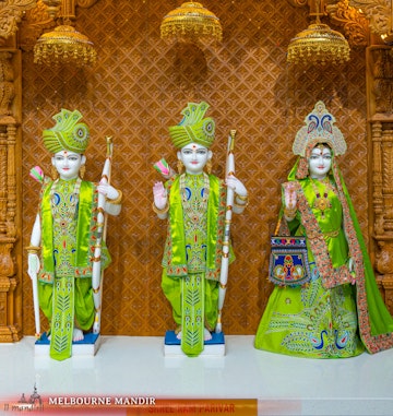 Melbourne Temple  (ISSO) Murti Darshan
