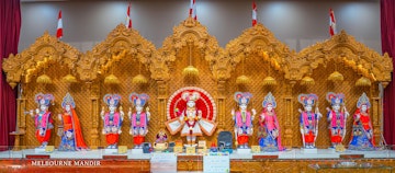 Melbourne Temple  (ISSO) Murti Darshan