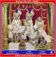 Vadtal Temple Murti Darshan