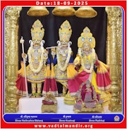 Vadtal Temple Murti Darshan