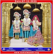 Vadtal Temple Murti Darshan