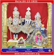 Vadtal Temple Murti Darshan